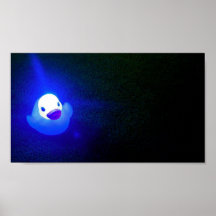 Blue Duckie Nomorebluenot Poster