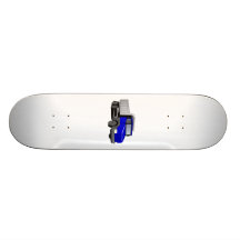 Blue Dump Truck Skateboard