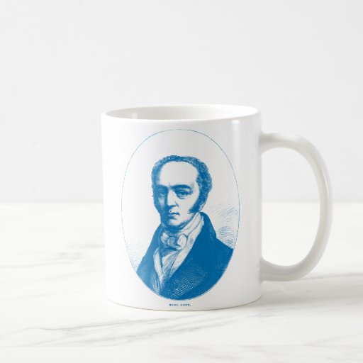 Blue Earl Grey Coffee Mugs