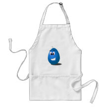 Blue Easter Egg Aprons