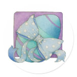 Blue Easter Egg Sticker