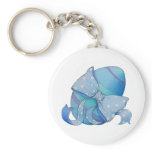 Blue Egg Keychain