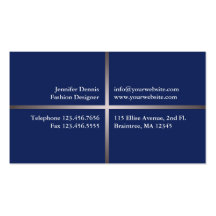 Blue Elegant Business Card