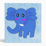 Blue Elephant Binder