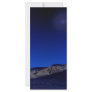 Blue Evening Rack Card Template