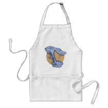 Blue Evil Bunny Aprons