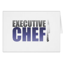 Blue Executive Chef Card