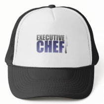 Blue Executive Chef Trucker Hats