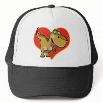Blue eye Dino Trucker Hat