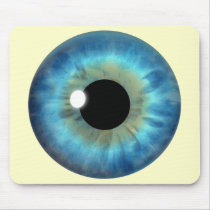 Blue Eye Iris Custom Cool Mouse Pad