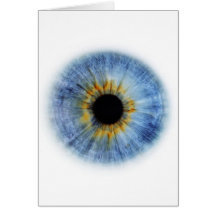 Blue Eyeball Greeting Cards