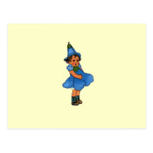 Blue-eyed Flax Post Card