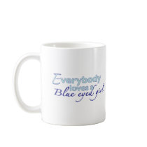 Blue Eyed Girl Mug