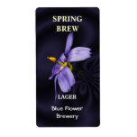 Blue Eyed Grass ~ Beer bottle Label