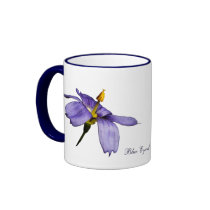 Blue Eyed Grass ~ mug