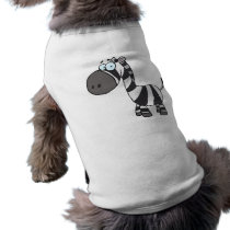 Blue Eyed Zebra Pet Tshirt