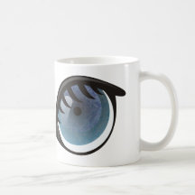 Blue Eyes Cartoon Coffee Mugs