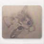 Blue Eyes Mouse Pad