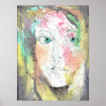 Blue Eyes Print