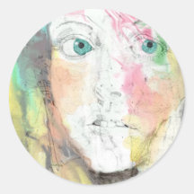 Blue Eyes Sticker