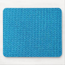 BLUE FABRIC PRINT Mousepad