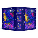 Blue Fairy And Her Magical Cats binders