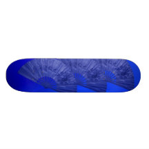 Blue Fan Skateboard