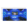 Blue Fantasy Invitation Photo Card