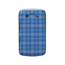 Blue Fashion Plaid Blackberry Bold Case casemate cases