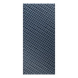 Blue Faux Carbon Fibre Patterned Custom Rack Card