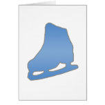 Blue Figure Skate cards