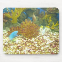 Blue Fish Mousepad
