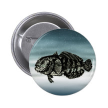 Blue Fish Pins