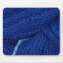 Blue fishing net mouse pads