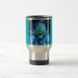 Blue Flamed Skull Mugs