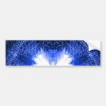 Blue Flames Bumper Stickers