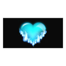 Blue-flaming-heart.png love icecold icy tough photo cards