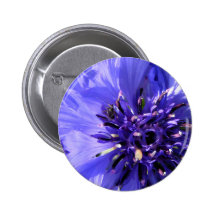Blue Flower Buttons