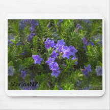 Blue Flower Mousepads