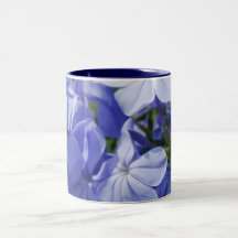 Blue Flowers Art Mug