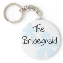 Blue Flowers Bridesmaid