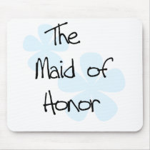 Blue Flowers Maid of Honour