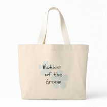Blue Flowers Mother of Groom Bags