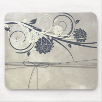 Blue Flowers Mousepad