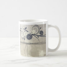 Blue Flowers Mug