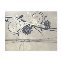 Blue Flowers Postcard