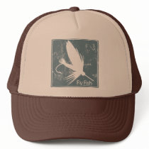 Blue Fly Fish Hats