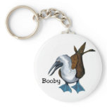 BLUE-FOOTED BOOBY KEYCHAIN