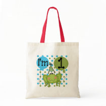 Blue Frog 1st Birthday Tshirts and Gifts Bags