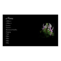 Blue Fushia Business Card